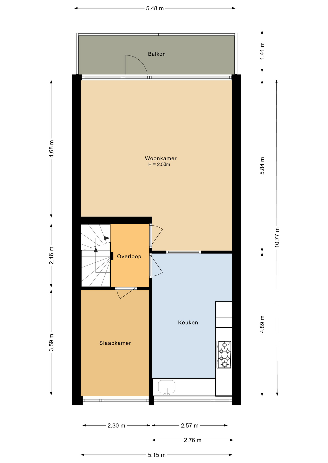 Vliehors 5 - 8223 CX - lelystad-plattegrond-2